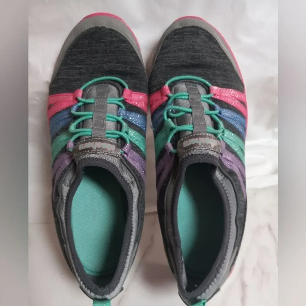 Skechers Flex Memory Foam Gratis Empower Gray/Multicolor Sneakers Size 4